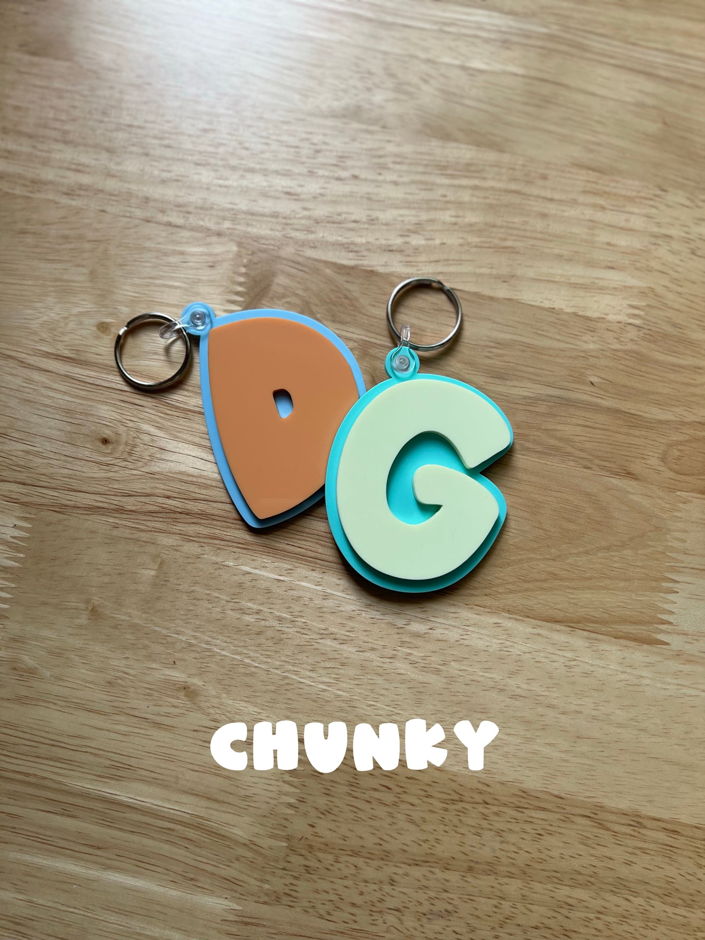 Initial Keychain