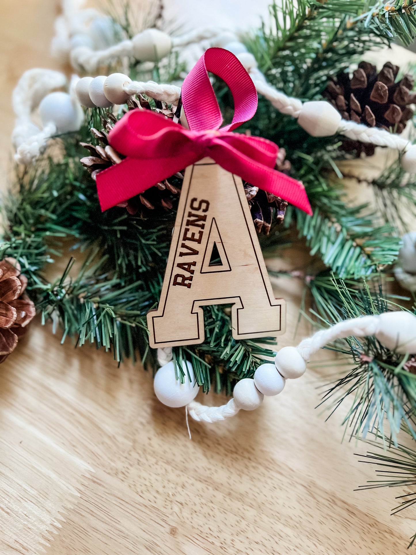 Varsity Letter Ornament