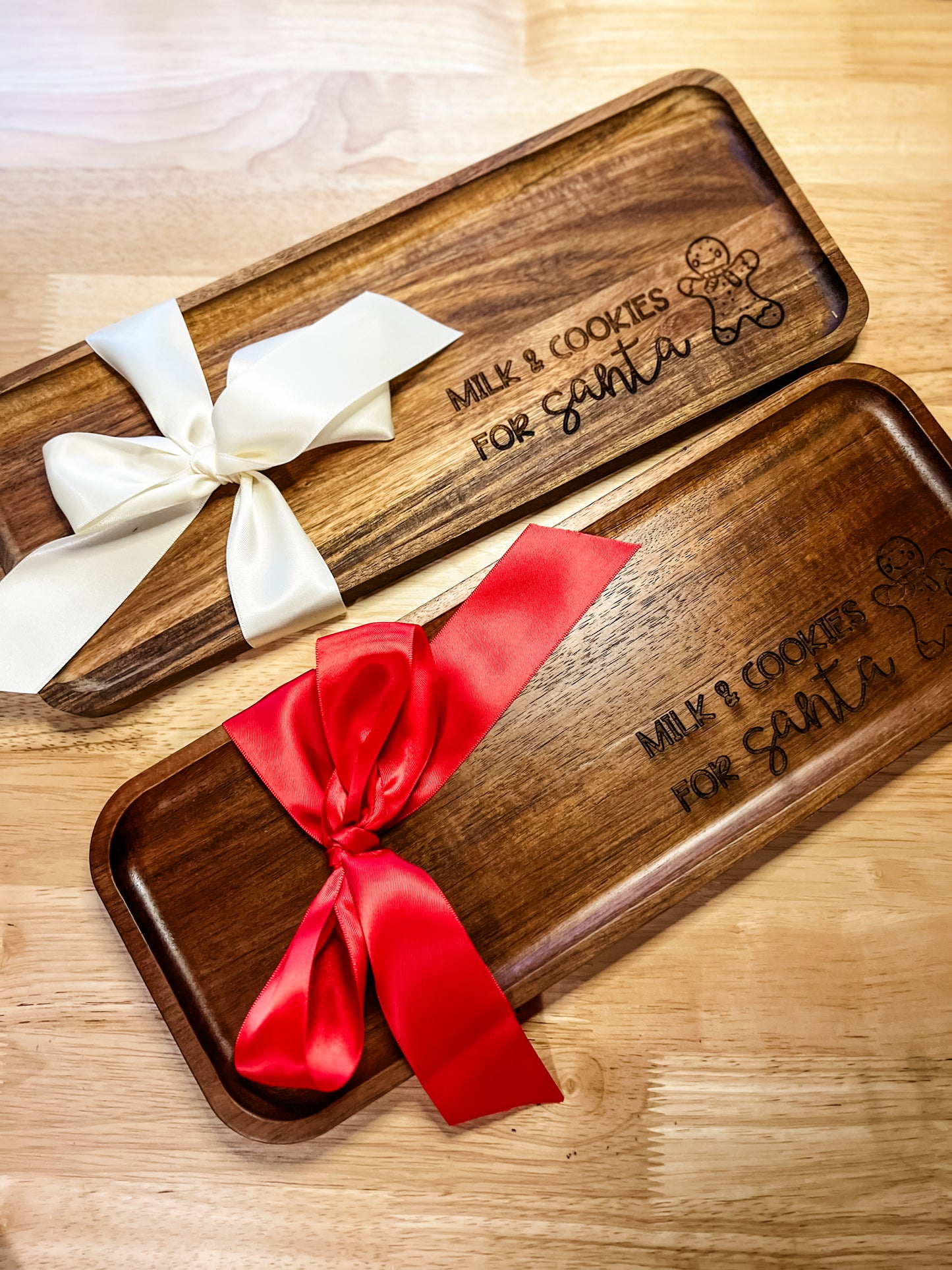 Santa Cookie Tray