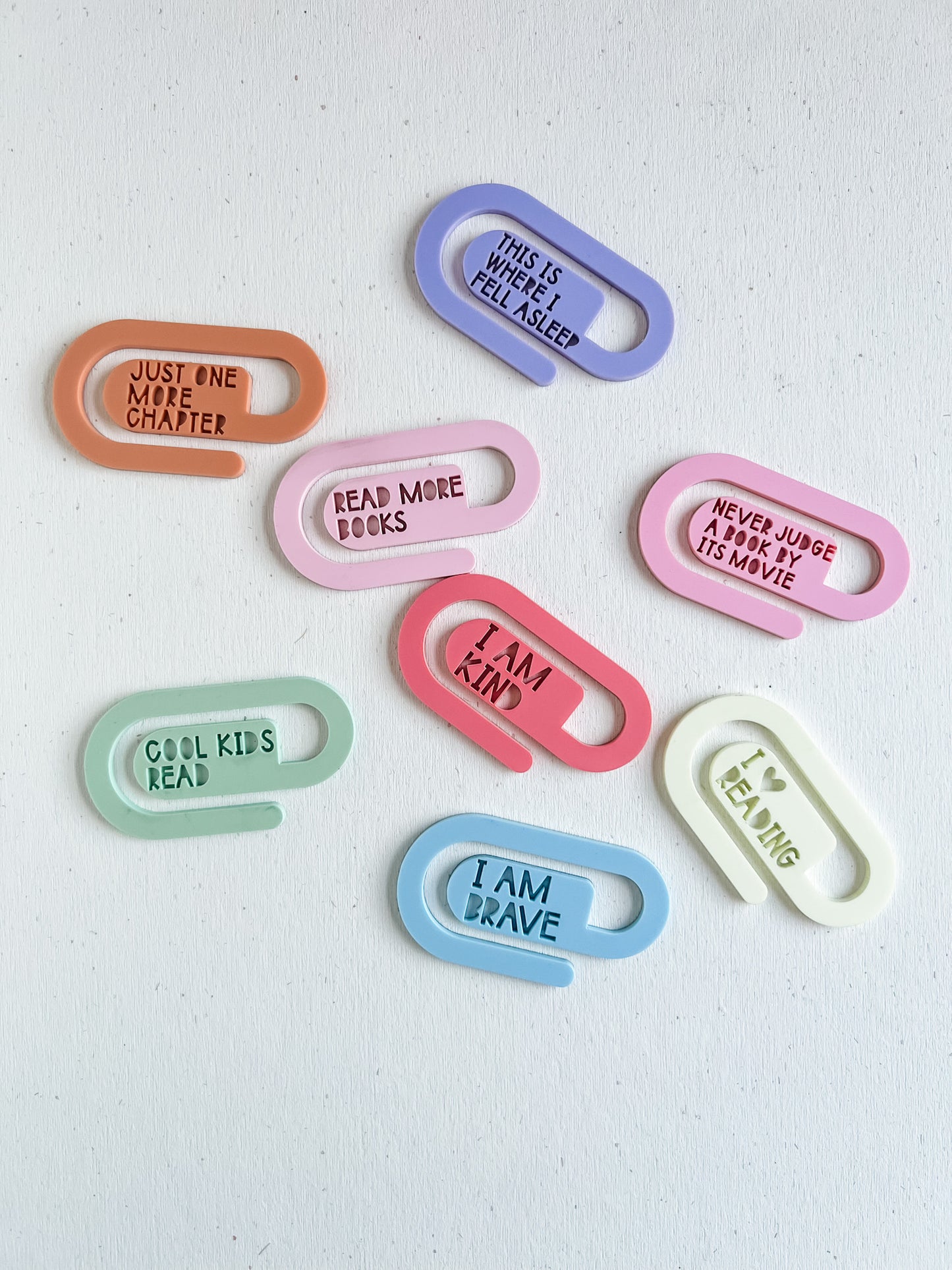 Paperclip Saying Bookmark