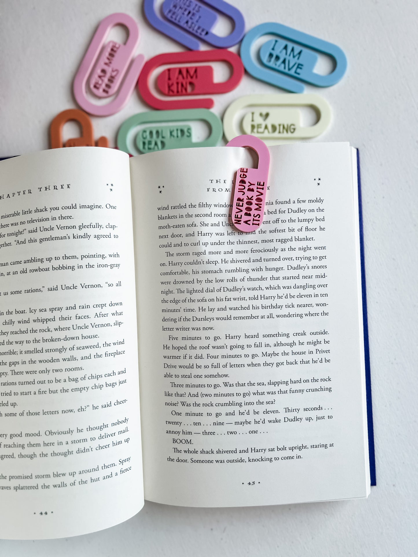 Paperclip Saying Bookmark