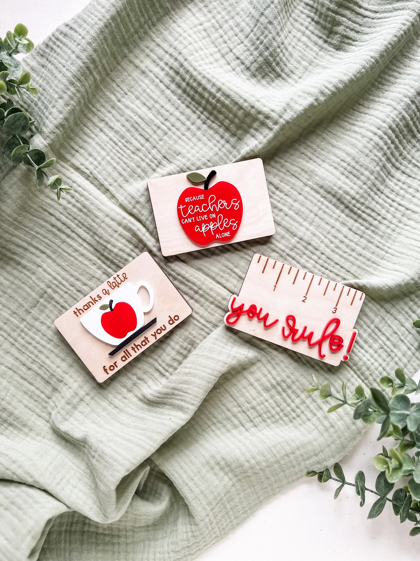 Teacher Gift Card Holder