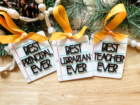 Teacher Ornament