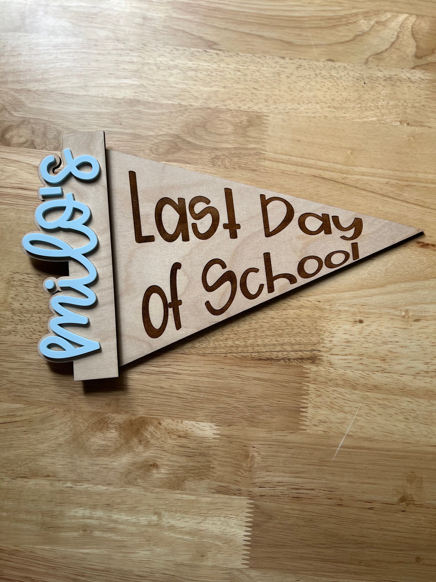 First/Last Day of School Pennant