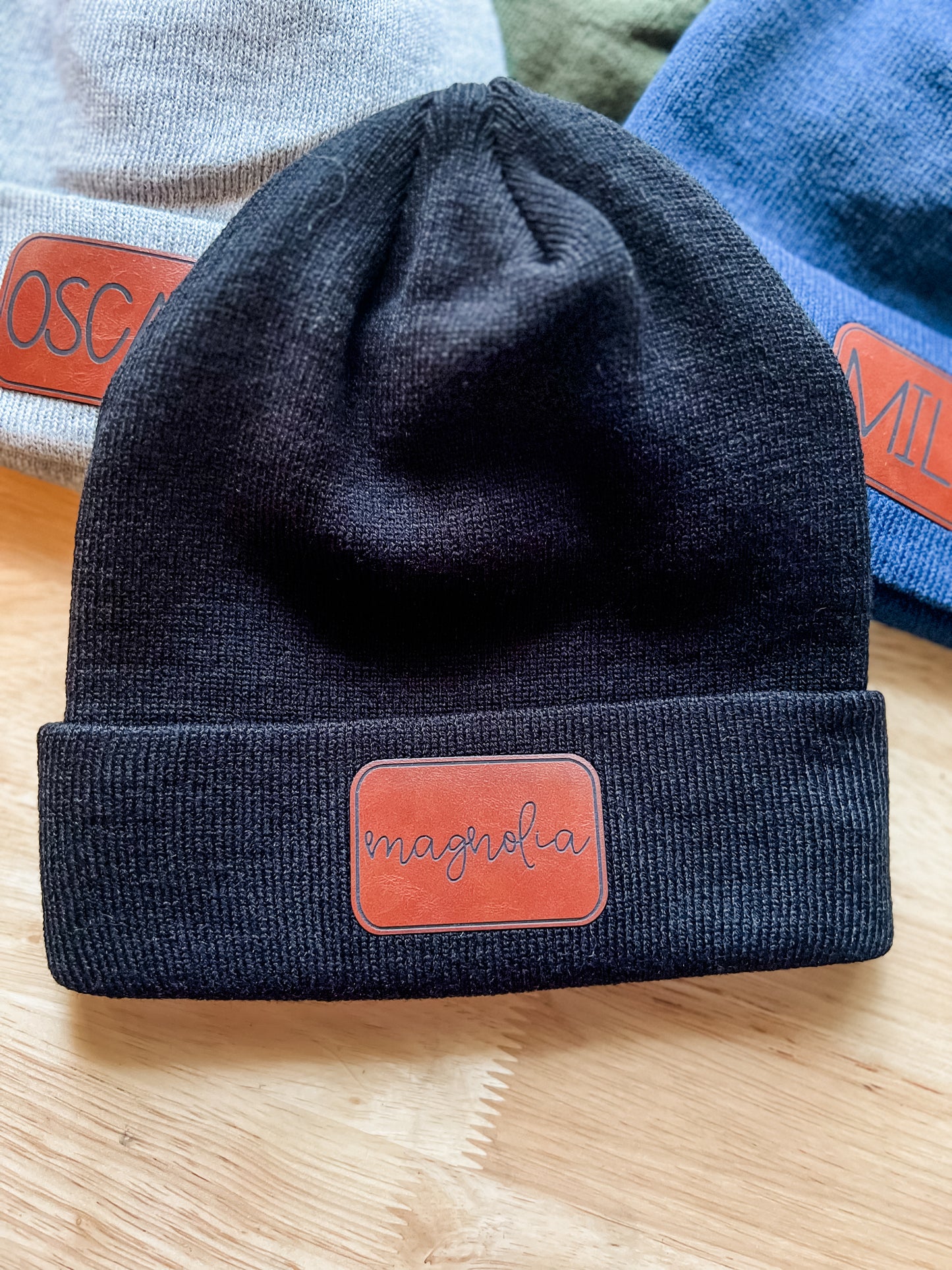 Beanie with Personalized Patch