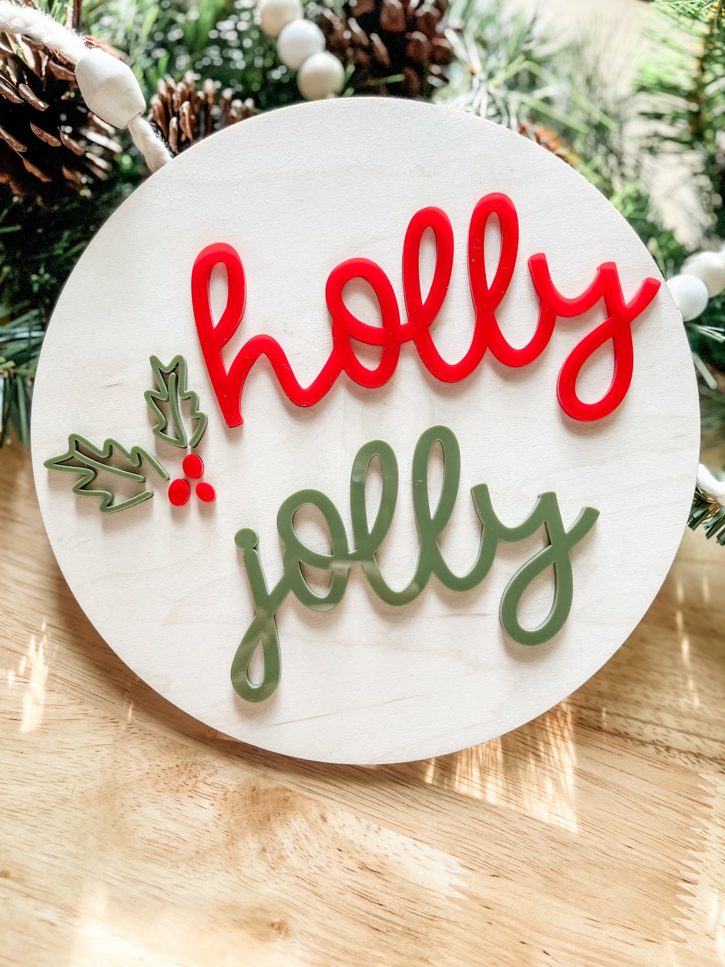 8" Holiday Signs