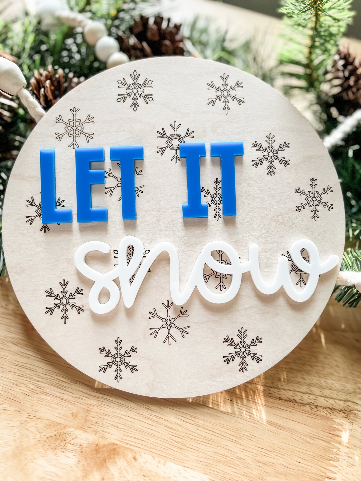 8" Holiday Signs